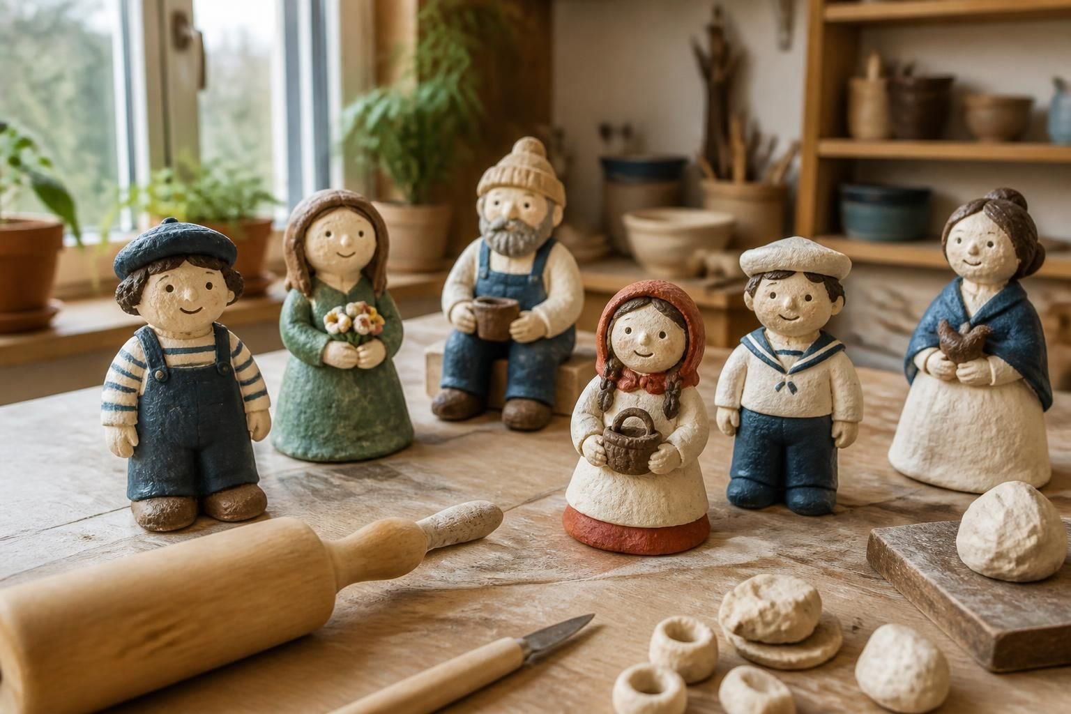 apprenez à créer des figurines en pâte à sel en sculptant facilement des personnages simples. guide pas à pas pour des créations ludiques et originales.