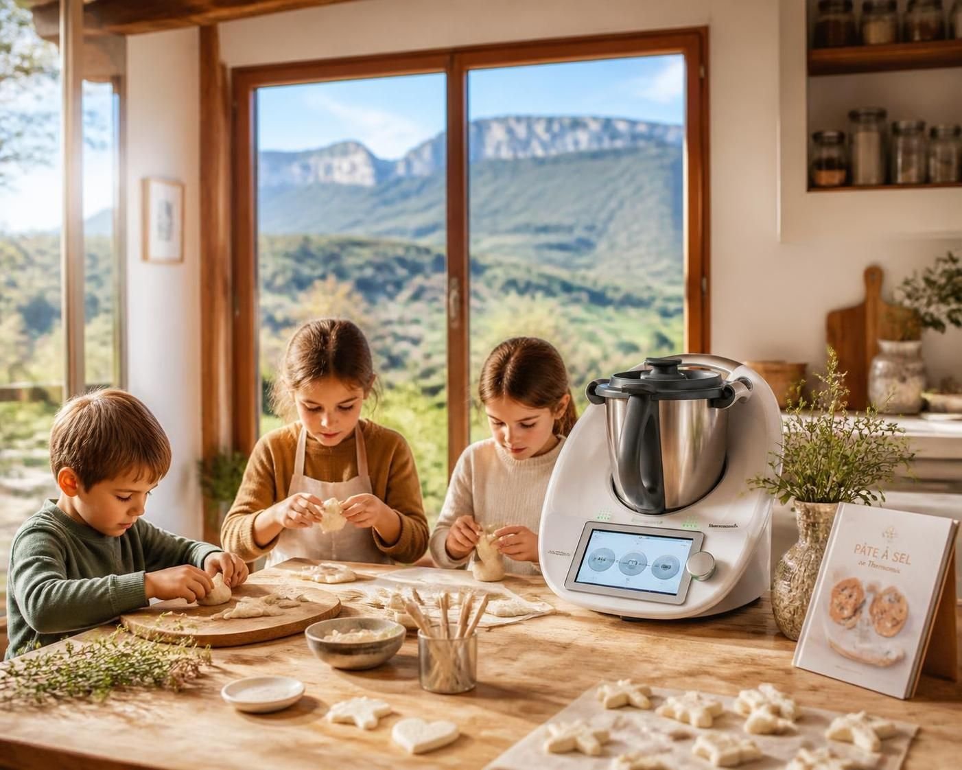 découvrez notre recette express de pâte à sel au thermomix avec les réglages idéaux pour réussir toutes vos créations en un rien de temps.