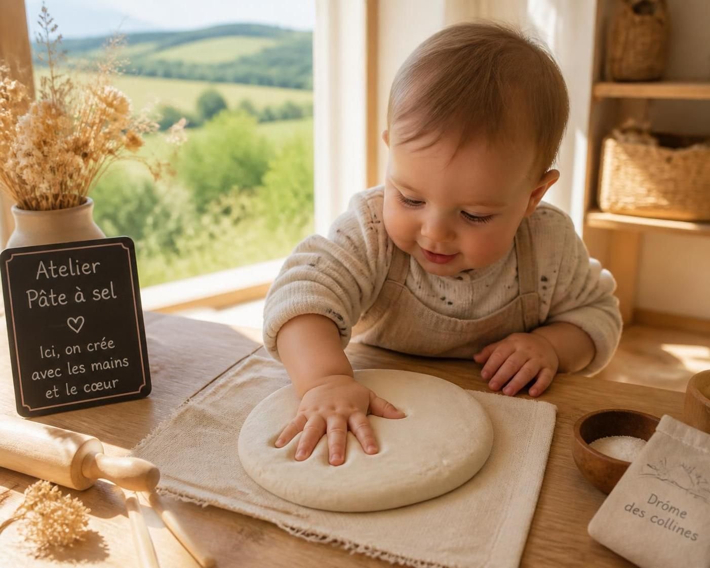 découvrez une recette sûre de pâte à sel adaptée aux bébés, ainsi que le bon âge pour commencer cette activité créative en toute sécurité.