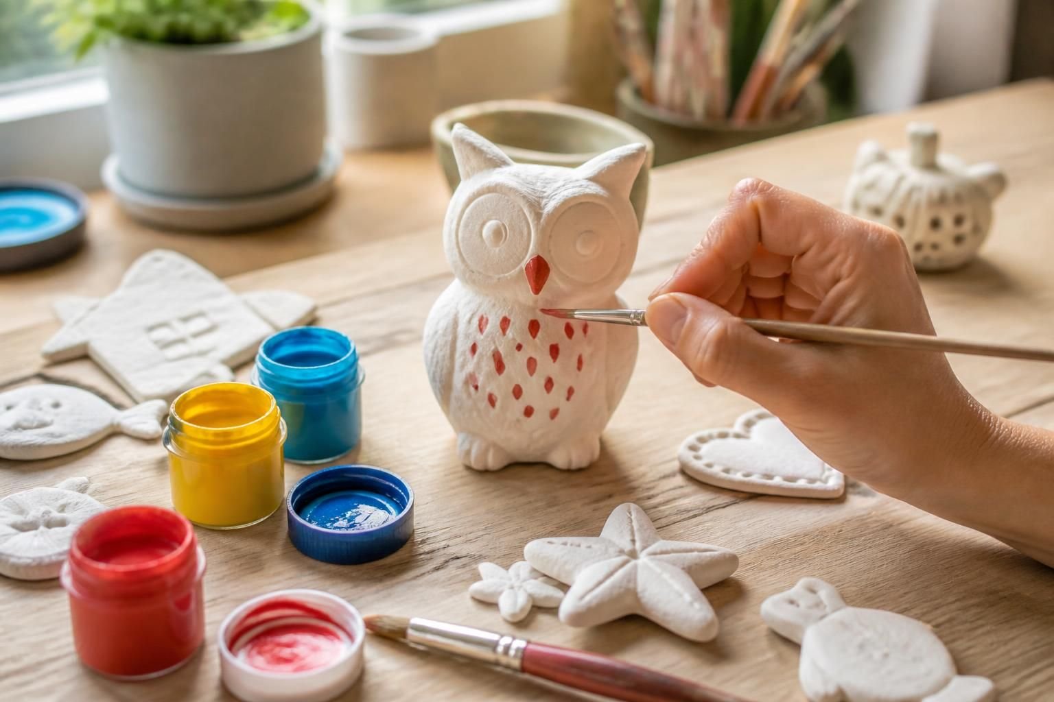 découvrez comment choisir la peinture idéale pour peindre la pâte à sel et le meilleur moment pour l'appliquer afin d'obtenir un résultat parfait et durable.
